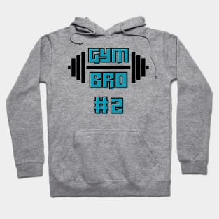 Gym Bro #2 Black Hoodie